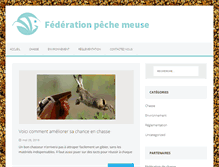 Tablet Screenshot of federation-peche-meuse.fr